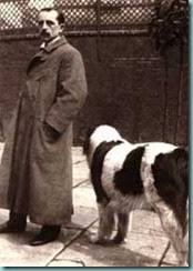 Viking Illustration of a black beardog